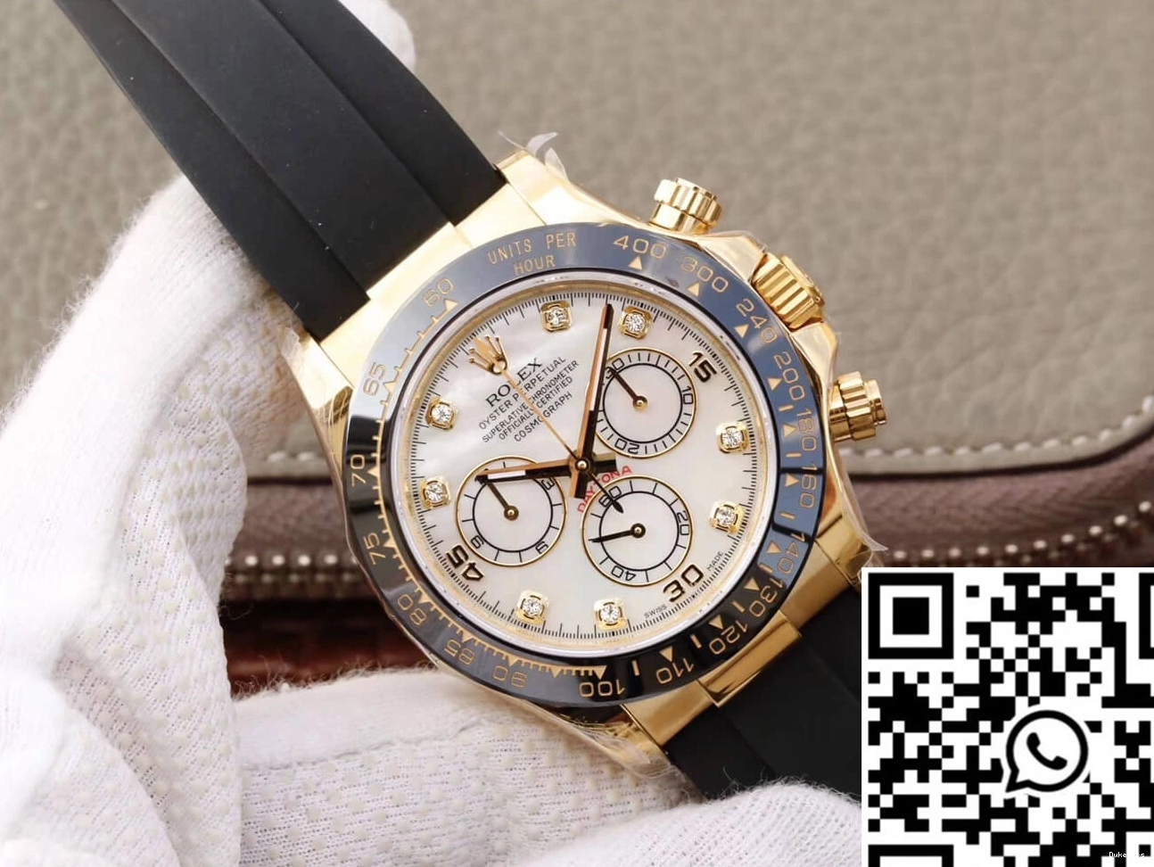 Cosmograph Dial Diamond Daytona JH M116518ln-0037 Premium Rolex V6 Factory 1132 0823